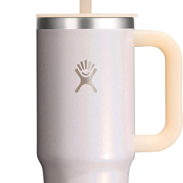Hydro Flask 24oz Travel Tumbler (Glimmer Cream)