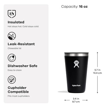 Hydro Flask 16oz All Around Travel Tumbler (Oat)