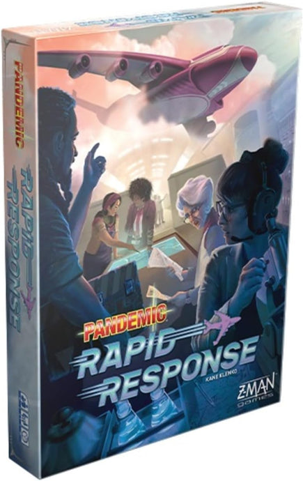 Z-Man Games Pandemic Rapid Response Board Game | Family Board Game | Board Game for Adults and Family | Cooperative Board Game | Ages 8+ | 2 to 4 players | Average Playtime 20 minutes