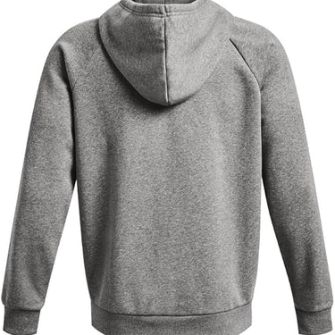 Under Armour Men's Rival Fleece Full Zip Hoodie (Castlerock Light Heather)