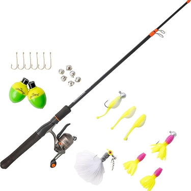 Zebco 33 Micro Trigger 6'6" Spincast Fishing Rod Combo Kit