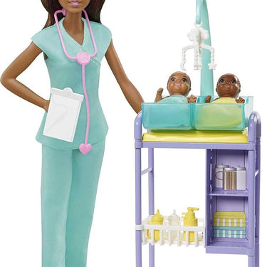 Barbie You Can Be Anything Baby Doctor Doll and Playset
