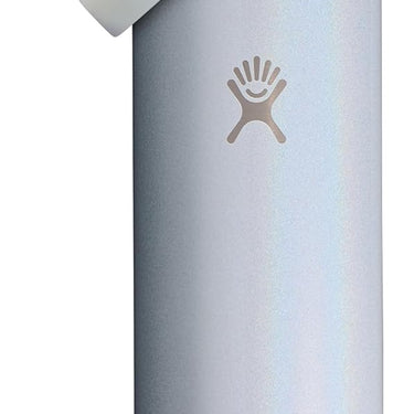 Hydro Flask 24oz Water Bottle with Wide Straw Lid (Glimmer Blue)