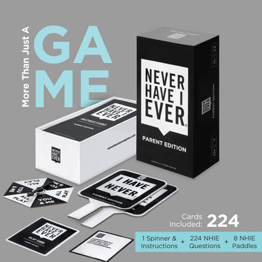 Never Have I Ever Card Game: Parent Edition