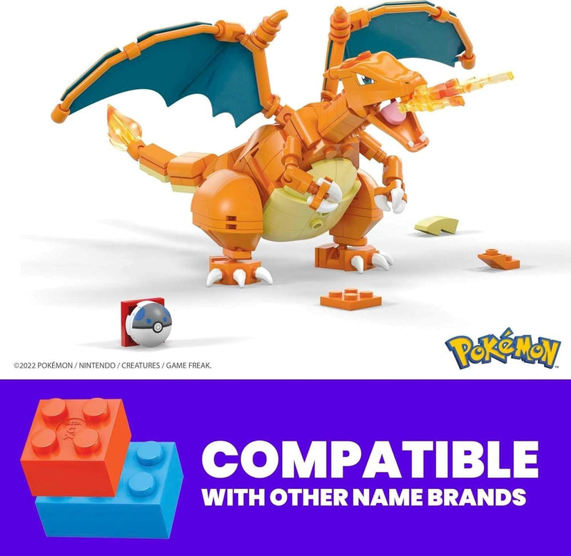 Load image into Gallery viewer, Mega Pokemon Action Figure Building Toys Set, Charizard with 222 Pieces
