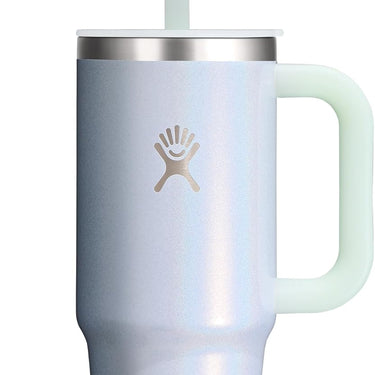 Hydro Flask 24oz Travel Tumbler (Glimmer Blue)