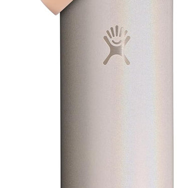 Hydro Flask 24oz Water Bottle with Wide Straw Lid (Glimmer Cream)