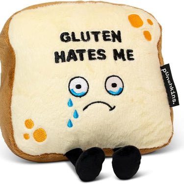 Punchkin Bread Plushie - Gluten Hates Me