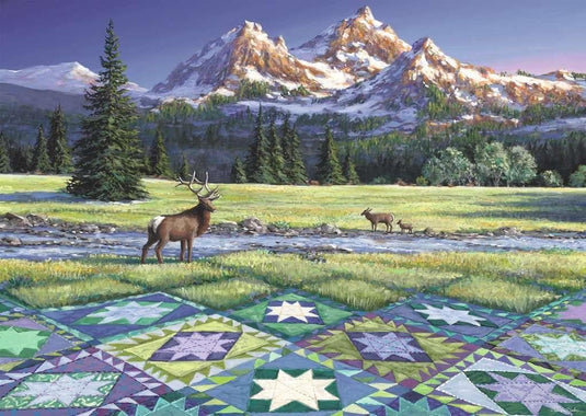 Ravensburger Mountain Quiltscape - 300 Pieces