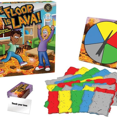 The Floor is Lava! Interactive Board Game