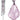 Gem Drop Chime - Rose