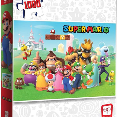 Super Mario “Mushroom Kingdom” 1,000 Piece Jigsaw Puzzle