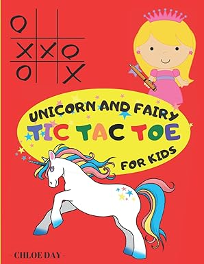 UNICORN AND FAIRY TIC TAC TOE FOR KIDS