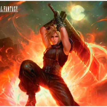 Ultra PRO - Final Fantasy x Universes Beyond Cloud, Midgar Mercenary (Commander) Playmat