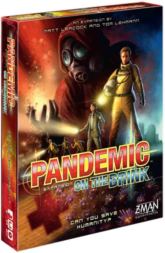 Z-Man Games Pandemic on the Brink Board Game EXPANSION - Face New Challenges and Save Humanity! Cooperative Strategy Game for Kids and Adults, Ages 8+, 2-5 Players, 45 Minute Playtime