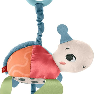 Fisher-Price Planet Friends Sea Me Bounce Turtle Baby Stroller Toy