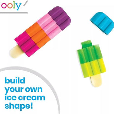 Ooly Icy Pops Fruit-Scented Erasers (4 Set)