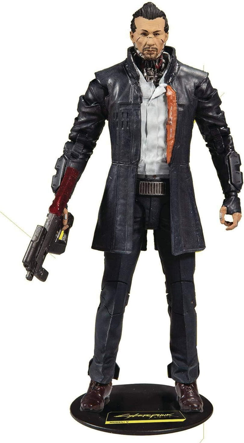 Load image into Gallery viewer, McFarlane Toys Cyberpunk 2077 Takemura Action Figure
