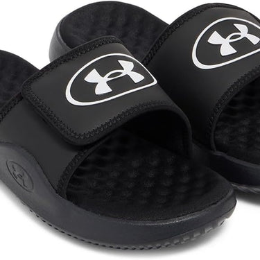Under Armour Ignite Pro 8 Women's Slides (Black/White) Size 11