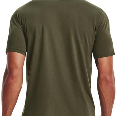 Under Armour Left Chest Logo Men's Short Sleeve (Marine OD Green/Black) Size XL