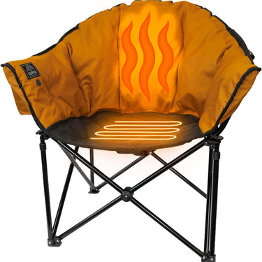 Kuma Lazy Bear Heated Chair Sierra/Black