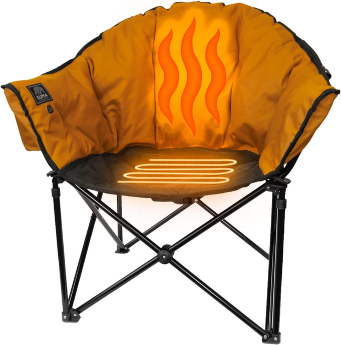 Kuma Lazy Bear Heated Chair Sierra/Black