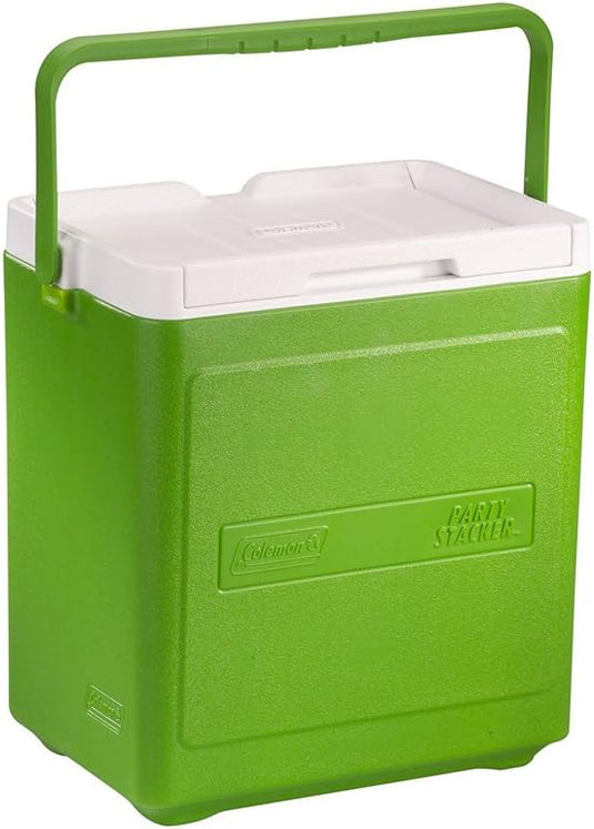 Coleman 20 Can Party Stacker Cooler, Green