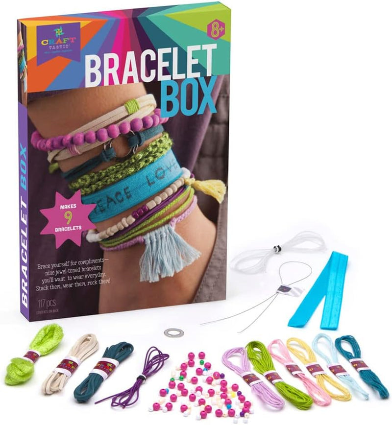 Load image into Gallery viewer, Craft-tastic Bracelet Box-Jewel Jewelry, DIY Craft Kit, Multi
