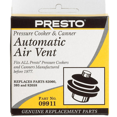 Presto Rubber Pressure Cooker Automatic Air Vent