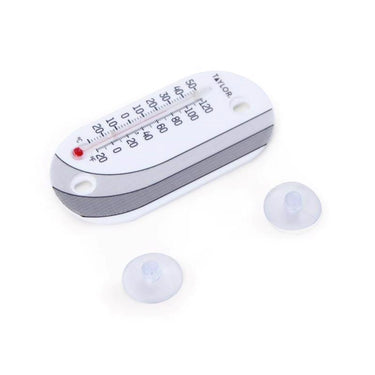 Taylor Tube Thermometer Plastic White 4 in.