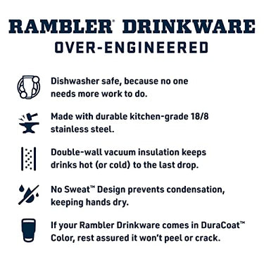 YETI Rambler 36 Oz High Desert Clay Bottle with Chug Cap