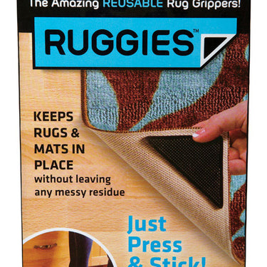 Ruggies As Seen On TV Rug Grippers Polyurethane/Polyester/Paper 8 pk