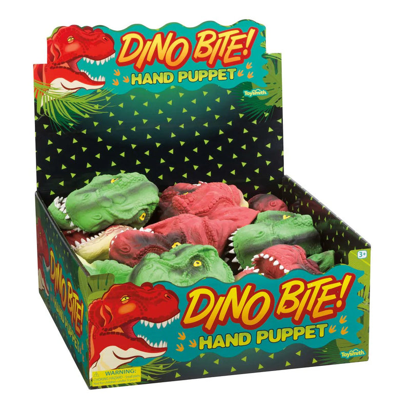 Load image into Gallery viewer, Toysmith Dino Bite! Hand Puppet
