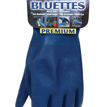 Spontex Bluettes Neoprene Cleaning Gloves L Blue 1 pk