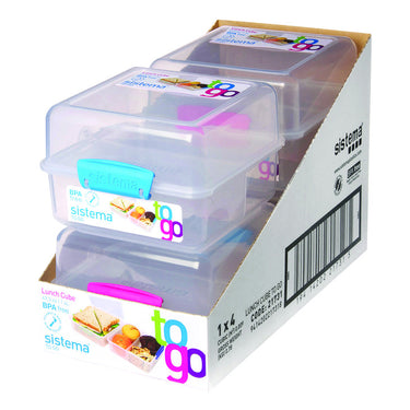 Sistema 47.34 oz Clear Food Storage Container 1 pk