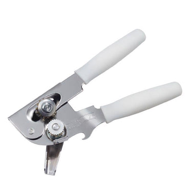 Swing-A-Way White Steel Manual Portable Can Opener