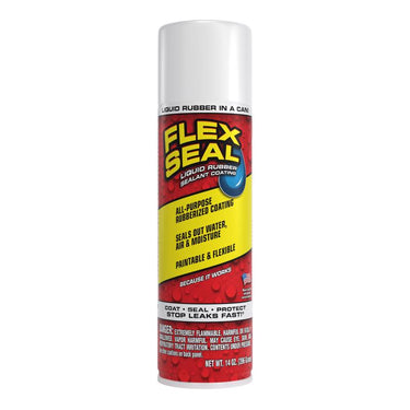 Flex Seal White Rubber Spray Sealant 14 oz