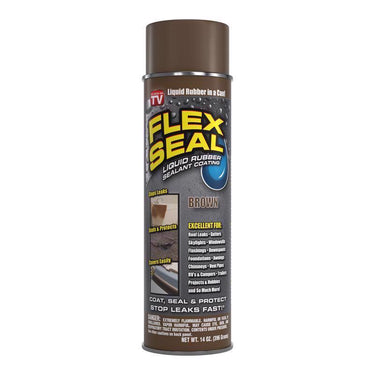 Flex Seal Brown Rubber Spray Sealant 14 oz