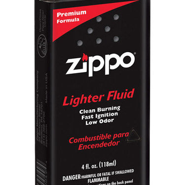 Zippo Black Lighter Fuel 4 oz 1 pk