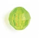 Fish Eye Tackle 6mm Plastic Faceted Beads 30ct (Lime)