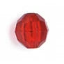 Fish Eye Tackle 6mm Plastic Faceted Beads 30ct (Ruby)