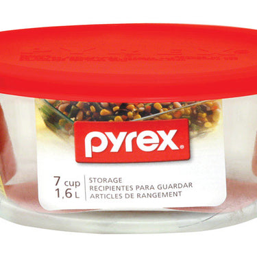 Pyrex 7 cups Clear Food Storage Container 1 pk