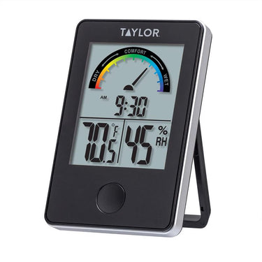Taylor Digital Thermometer Plastic Black 3.54 in.