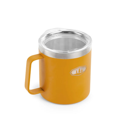GSI Outdoors Glacier Stainless 15 fl. oz. Camp Cup (Mineral Yellow)