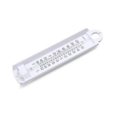 Taylor Tube Thermometer Aluminum White 8.86 in.