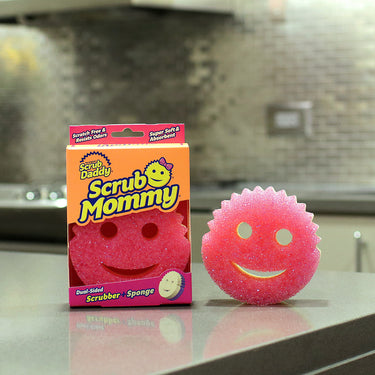 Scrub Daddy Scrub Mommy Heavy Duty Scrubber Sponge For Kitchen 6 in. L 1 pk