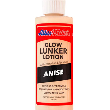 Atlas Mike’s Glow Lunker Lotion – Anise/Glow