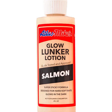 Atlas Mike’s Glow Lunker Lotion – Salmon/Glow