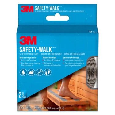 3M Safety-Walk Gray Anti-Slip Tape 4 in. W X 60 ft. L 1 pk