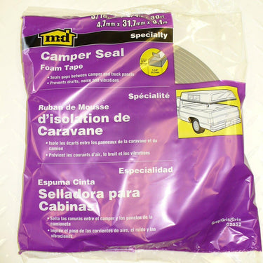 Carrand 30' Rubber Door/Window Foam Seal